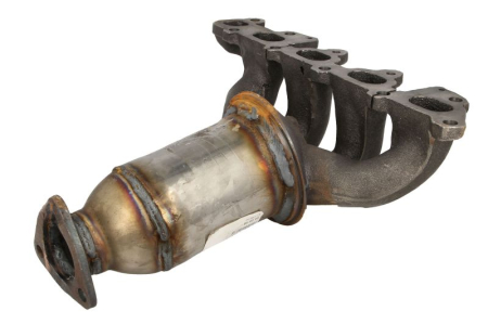 Catalizator - Catalizator fata potrivit Opel Astra G, Astra H, Astra H GTC, Corsa C, Meriva A, Signum, Tigra, Vectra B, Vectra C, Vectra C Gts, Zafira A; Saab 9-3 1995-2015 - 1.8, Euro 4, motor max. 1800 cm³
