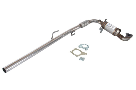 Catalizator - Catalizator potrivit Audi A1; Seat Ibiza IV, Ibiza IV Sc, Ibiza IV St, Toledo IV; Skoda Fabia II, Rapid, Roomster, Roomster Praktik; VW Polo V 2009-2022 - 1.2, Euro 5, ceramica, motor max. 1200 cm³