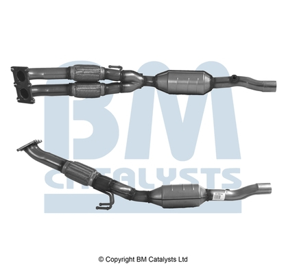 Catalizator - Catalizator potrivit Audi A3; Seat Altea, Altea Xl, Leon, Toledo III; Skoda Octavia II; VW Caddy III, Golf Plus V, Golf V, Jetta III, Touran 1.6/1.6ALK/1.6LPG 2003-2015 - Euro 4, ceramica, motor max. 