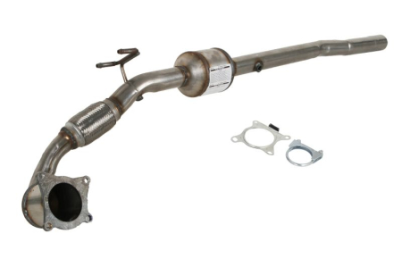 Catalizator - Catalizator potrivit Audi A3; Seat Altea, Altea Xl, Leon, Toledo III; Skoda Octavia II; VW Eos, Golf V, Jetta III 2004-2015 - 2.0, Euro 4, ceramica, motor max. 2000 cm³
