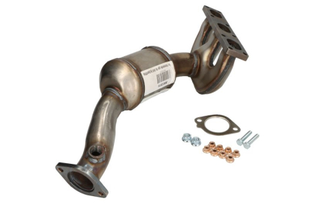 Catalizator - Catalizator potrivit Bmw 5 (E39), 5 (E60), 5 (E61), 7 (E65, E66, E67), X5 (E53) 2000-2010 - 2.2 / 2.5 / 3.0, Euro 3, ceramica, motor max. 3000 cm³