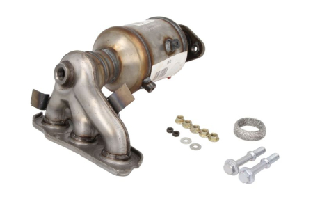 Catalizator - Catalizator potrivit Citroen C1; Peugeot 107; Toyota Aygo 2005-2014 - 1.0, Euro 4, ceramica, motor max. 1000 cm³