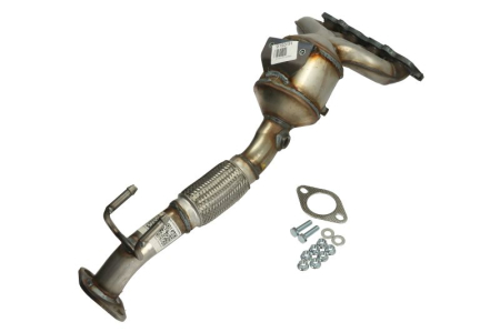 Catalizator - Catalizator potrivit Ford C-MAX II, Focus III 2010-2020 - 1.6, Euro 6, ceramica, motor max. 1600 cm³