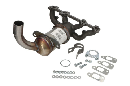 Catalizator - Catalizator potrivit Ford Fiesta, Fiesta IV, Ka 1995-2008 - 1.3, Euro 2, ceramica, motor max. 1300 cm³