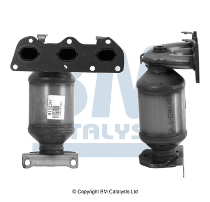 Catalizator - Catalizator potrivit Ford Fiesta V; Seat Ibiza III; Skoda Fabia I; VW Polo IV 2001-2009 - 1.2 / 1.4, Euro 4, ceramica, motor max. 1200 cm³