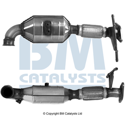 Catalizator potrivit Ford Kuga I 2008-2012 - 2.0 diesel, Euro 4, ceramica, motor max. 2000 cm³ [1]