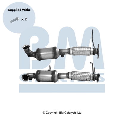 Catalizator potrivit Ford Kuga I 2008-2012 - 2.0 diesel, Euro 5, ceramica, motor max. 2000 cm³ [1]