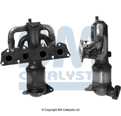 Catalizator potrivit Hyundai Elantra IV, I30; Kia Carens III, Cee'd, Pro Cee'd 2006-2013 - 1.4 / 1.6, Euro 4, ceramica, motor max. 1600 cm³ [1]