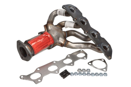 Catalizator - Catalizator potrivit Seat Altea, Altea Xl, Cordoba, Ibiza III, Ibiza IV, Ibiza IV Sc, Ibiza IV St, Leon, Toledo III; Skoda Fabia I, Fabia II, Octavia II 2004-2015 - 1.4 / 1.4 GPL, Euro 4, ceramica, mo