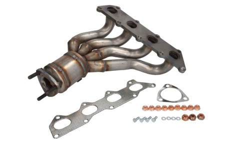Catalizator - Catalizator potrivit Seat Altea, Altea Xl, Cordoba, Ibiza III, Ibiza IV, Ibiza IV Sc, Ibiza IV St, Leon, Toledo III; Skoda Fabia I, Fabia II, Octavia II 2004-2015 - 1.4 / 1.4 GPL, Euro 4, motor max. 1