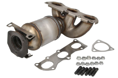 Catalizator - Catalizator potrivit Seat Cordoba, Ibiza III, Ibiza IV, Ibiza IV Sc, Ibiza IV St, Toledo IV; Skoda Fabia I, Fabia I Praktik, Fabia II, Rapid 2001-2015 - 1.2 / 1.2 GPL / 1.6, Euro 5, ceramica, motor ma