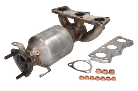 Catalizator - Catalizator potrivit Seat Ibiza III; Skoda Fabia I, Fabia I Praktik, Fabia II; VW Fox, Polo IV 2001-2014 - 1.2 / 1.2 GPL, Euro 4, motor max. 1200 cm³