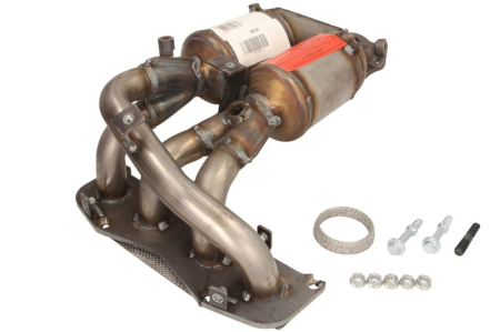 Catalizator - Catalizator potrivit Toyota Avensis, Avensis Verso, Rav 4 II 2000-2009 - 2.0 / 2.4, Euro 4, ceramica, motor max. 2000 cm³