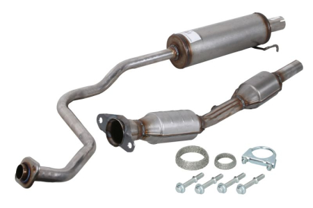 Catalizator - Catalizator potrivit Toyota Prius 2003-2009 - 1.5 hibrid, Euro 4, ceramica, motor max. 1500 cm³