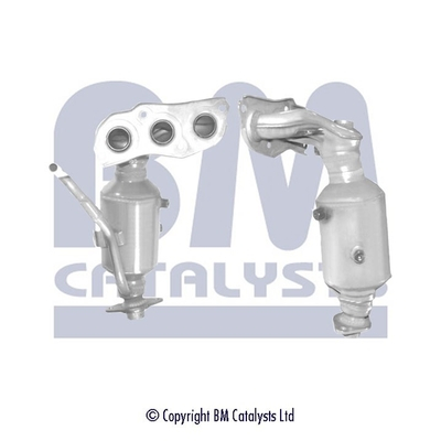 Catalizator potrivit Toyota Yaris 2005-2020 - 1.0 / 1.0 GPL, Euro 5, ceramica, motor max. 1000 cm³ [1]