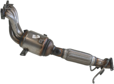 Catalizator - Catalizator potrivit Volvo C30, S40 II, V50; Ford C-MAX, Focus C-MAX, Focus II 2003-2012 - 1.4 / 1.6 / 1.6 GPL, Euro 4, motor max. 1600 cm³