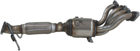 Catalizator potrivit Volvo C30, S40 II, V50; Ford C-MAX, Focus C-MAX, Focus II 2003-2012 - 1.4 / 1.6 / 1.6 GPL, Euro 4, motor max. 1600 cm³ [2]