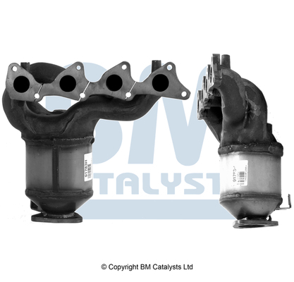 Catalizator potrivit VW Fox 2005-2009 - 1.4, Euro 4, ceramica, motor max. 1400 cm³ [1]