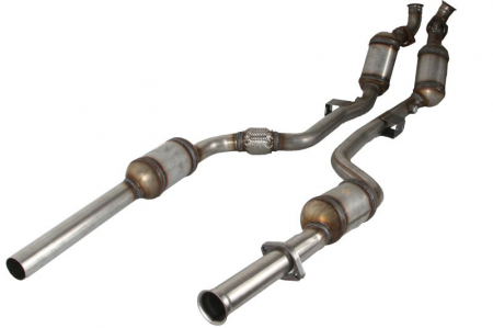 Catalizator set 2 tevi EURO 3 potrivit MERCEDES E (W210) 2.4/2.6/2.8 1996-2002 [2]