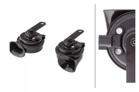 Electrica - Claxon (400-500Hz 110dB 12V) potrivit FORD B-MAX, C-MAX, C-MAX II, COUGAR, COURIER, ECOSPORT, ESCORT CLASSIC, FIESTA IV, FIESTA V, FIESTA VI, FIESTA VII, FIESTA/MINIVAN, FOCUS C-MAX 06.94-