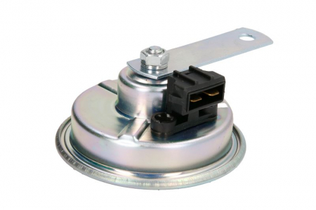 Claxon (450Hz 12V) potrivit RENAULT CLIO II, CLIO II/HATCHBACK, KANGOO, KANGOO EXPRESS, THALIA I, TWINGO I; VW GOLF II, GOLF III, VENTO 08.83- [1]