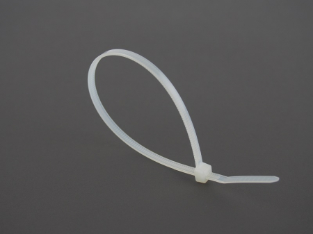 Consumabile service - Colier furtun 100buc., culoare: alb, latime 2,5 mm, lungime 100mm, max diam 25mm, material: plastic / poliamida 6.6