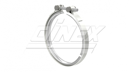 Set montaj esapament - Colier sistem esapament (120,2mm-107mm, otel inoxidabil) potrivit MERCEDES potrivit MERCEDES ACTROS MP4 / MP5 471.943-OM471.926 07.11-