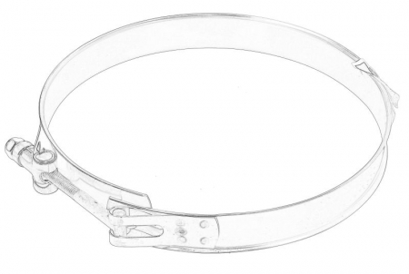 Set montaj esapament - Colier sistem esapament (160mm) potrivit VOLVO