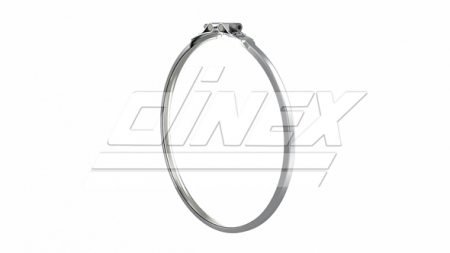 Set montaj esapament - Colier sistem esapament (267mm, otel inoxidabil) potrivit MERCEDES potrivit MERCEDES ACTROS MP4 / MP5, ANTOS, AROCS 471.943-OM936.916 07.11-