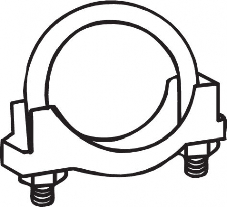 Colier sistem esapament (55mm) potrivit MERCEDES 123 (C123), 123 T-MODEL (S123), 123 (W123), 124 (C124), 124 T-MODEL (S124), 124 (W124), 190 (W201), A (W168), E (W124), S (C126) 0.9-5.5 08.68- [1]