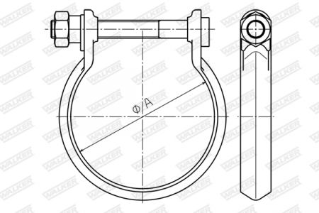 Colier sistem esapament (90mm) potrivit CITROEN JUMPER II; FIAT DUCATO; LANCIA DELTA III; OPEL ASTRA J, ASTRA J GTC, CASCADA, INSIGNIA A, INSIGNIA A COUNTRY, ZAFIRA C 1.9D/2.0D/2.2D 04.06- [3]