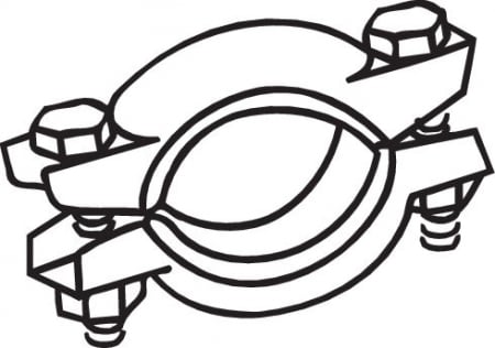 Colier sistem esapament potrivit FIAT 127, FIORINO, FIORINO/MINIVAN, PANDA; LADA 110, 111, 112, SAMARA; SEAT FURA, MARBELLA, TERRA, TERRA/KOMBI 0.65-1.7D 09.71-12.12 [1]