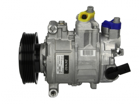 Compresor clima Ac - Compresor AC clima potrivit AUDI A1, A3, TT; SEAT ALTEA, ALTEA XL, IBIZA IV, IBIZA IV ST, LEON, TOLEDO III; SKODA FABIA II, OCTAVIA II, YETI; VW BEETLE, CADDY III, CC, EOS, GOLF PLUS 1.2-3.2 dupa 2003