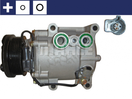 Compresor clima Ac - Compresor clima auto aer conditionat potrivit FORD COUGAR, FIESTA, FIESTA IV, FIESTA V, FIESTA/MINIVAN, FOCUS I, FUSION, KA, MONDEO II, TOURNEO CONNECT, TRANSIT CONNECT; MAZDA 2 1.25-2.0 08.95-12.13
