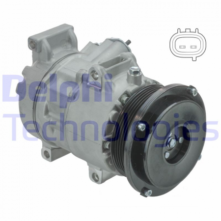 Compresor clima Ac - Compresor clima auto aer conditionat potrivit TOYOTA AURIS, COROLLA, RAV 4 III 2.0D/2.2D 11.05-07.14