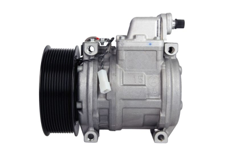 Compresor clima Ac - Compresor climatizare 10PA15C, diametru fulie 130mm, 24V potrivit MERCEDES ACTROS, ACTROS MP2 / MP3, SK 11.0D-9.6D dupa 1987