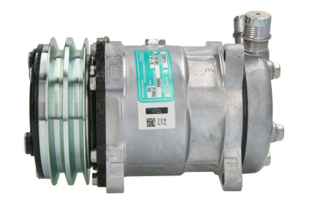Compresor clima Ac - Compresor climatizare 12V potrivit NEW HOLLAND TR87, TR88, TR89, TR97, TR98, TR99