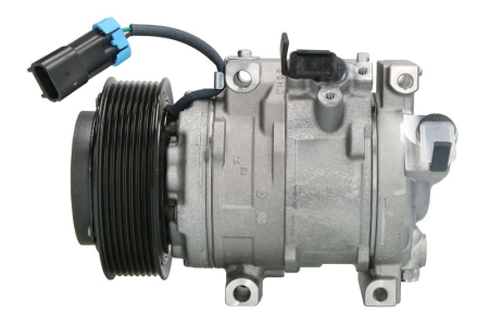 Compresor clima Ac - Compresor climatizare 12V (R1234yf/R134a) potrivit JOHN DEERE 410K, 6125 R