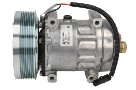 Compresor clima Ac - Compresor climatizare 12V (R134a) potrivit CASE IH 180, 190, 200, 210, 215, 220, 225, 235, 240, 245, 250, 255, 260, 2654, 275, 280, 290, 305, 310, 315, 3154, 335, 340, 370, 380, 400