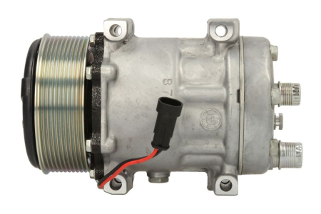 Compresor clima Ac - Compresor climatizare 12V (R134a) potrivit CASE IH 9210, 9230, 9240, 9250, 9260, 9270, 48, 48 A, 52 2WD, 52 4WD, 58, 58 A, 63 2WD, 63 4WD, 68, 68 A, 75, 75 A, 235, 260, 290, 315, 340