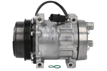 Compresor clima Ac - Compresor climatizare 12V (R134a) potrivit NEW HOLLAND 8000, 8030, 8040, CR9060, CR9070, CR9080, CR9090, CR960, CR970, CR980, 8050, 8060, 8070, 8080, 8090, 860, 880, 9040, 9050, 9060