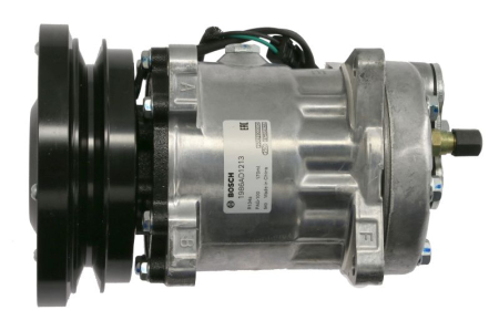 Compresor clima Ac - Compresor climatizare 24V (R134a) potrivit FORD 1.6 16V, 1.8 TD, 1.3, 1.4, 1.6 16V 4x4, 1.6 16V XR3i, 1.6 i 16V, 1.8, 1.8 16V, 1.8 16V (EDA, EHC), 1.8 16V XR3i, 1.8 D, 1.8 Turbo D