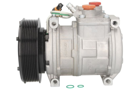 Compresor clima Ac - Compresor climatizare 24V (R134a) potrivit JOHN DEERE 300D, 310D, 315D, 410D, 4700, 510D, 5210, 5220, 5310, 5320, 5320N, 5410, 5420, 5420N, 5510, 5520, 5520N, 6100, 6200, 6300, 6400