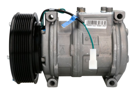 Compresor clima Ac - Compresor climatizare 24V (R134a) potrivit JOHN DEERE 300D, 310D, 315D, 410D, 4700, 510D, 5210, 5220, 5310, 5320, 5320N, 5410, 5420, 5420N, 5510, 5520, 5520N, 6100, 6200, 6300, 6400