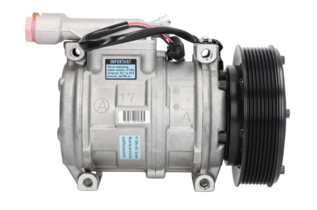 Compresor climatizare 24V (R134a) potrivit JOHN DEERE 300D, 310D, 315D, 410D, 4700, 510D, 5210, 5220, 5310, 5320, 5320N, 5410, 5420, 5420N, 5510, 5520, 5520N, 6100, 6200, 6300, 6400 [2]