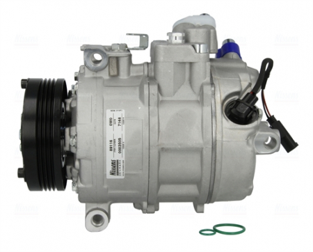 Compresor climatizare aer conditionat potrivit BMW Seria 3 (E90), 3 (E91), 3 (E92), 5 (E60), 5 (E61), 5 GRAN TURISMO (F07), 7 (E65, E66, E67) 2.0-3.0D 2001-2017 [4]
