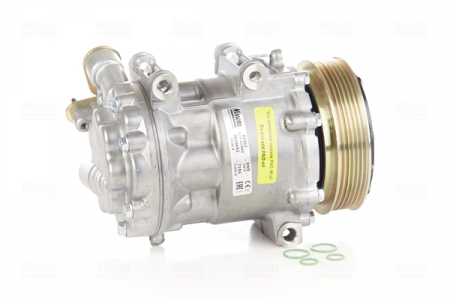 Compresor climatizare aer conditionat potrivit CITROEN C5, C5 II, C5 III, C6; PEUGEOT 407, 508, 508 I, 607; RENAULT LATITUDE 1.5D-3.0D dupa 2004 [4]