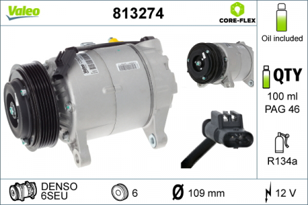 Compresor clima Ac - Compresor climatizare potrivit BMW 1 (F20), 2 (F22, F87), 2 (F23), 2 (F45), 2 GRAN TOURER (F46), 2 GRAN TOURER VAN (F46), 5 (F10), 5 (F11), 5 (G30, F90), 5 (G31) 1.2-3.0H 06.10-