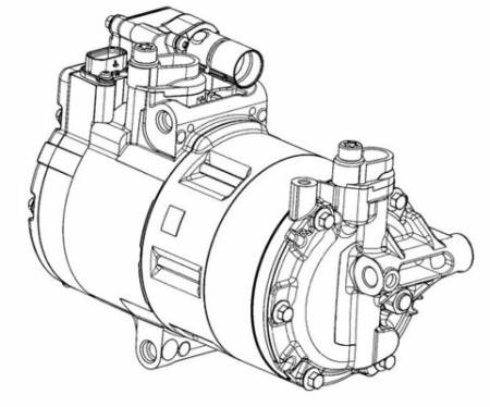 Compresor climatizare potrivit BMW 2 (F45), 3 (F30, F80), 3 (G20, G80, G28), 3 (G21, G81), 5 (G30, F90), 5 (G31), 7 (G11, G12), X1 (F48), X2 (F39), X3 (G01, F97, G08), X5 (F15 1.5H/2.0H dupa 2014 [3]