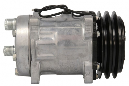 Compresor climatizare potrivit CASE IH 436, 446, 525; DEUTZ FAHR 29.6, 29.6 LP, 35.7, 40.8, 40.9; LAMBORGHINI R 8.265; NEW HOLLAND FX300, FX375, FX450, TC52, TC54, TC56, 62, 63, 64, 65, 66 [3]
